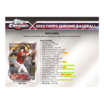 2023 Topps Chrome Baseball Hobby Box - Image 3