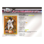 2023 Topps Chrome Baseball Hobby Box - Image 5
