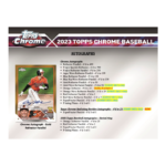 2023 Topps Chrome Baseball Hobby 12 Box Case - Image 7