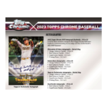 2023 Topps Chrome Baseball Hobby 12 Box Case - Image 8