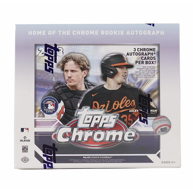 2023ToppsChromeBaseballJumboBox 2023 Topps Chrome Baseball Jumbo 8 Box Case - Image 1