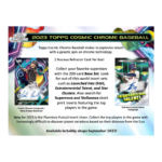 2023 Topps Cosmic Chrome Baseball Hobby Box - Image 2