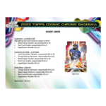 2023 Topps Cosmic Chrome Baseball Hobby Box - Image 4
