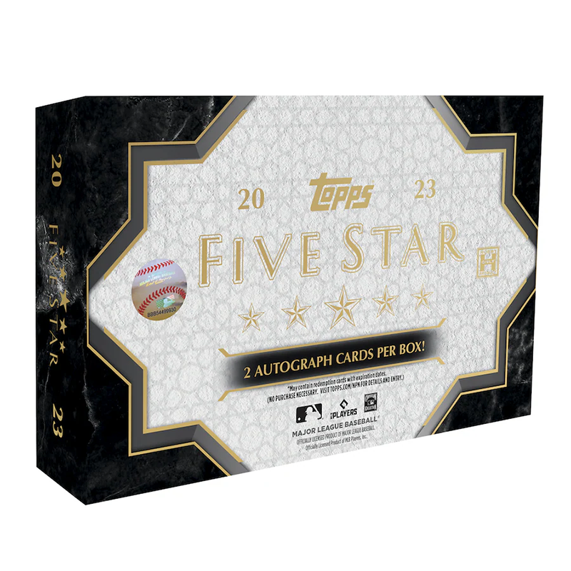 2023ToppsFiveStarBaseball 2023 Topps Five Star Baseball Hobby 8 Box Case - Image 1