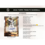 2024 Topps Tribute Baseball Hobby 6 Box Case - Image 4