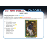 2024 Topps Chrome Baseball Hobby 12 Box Case - Image 7