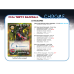 2024 Topps Chrome Baseball Hobby 12 Box Case - Image 16