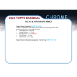 2024 Topps Chrome Baseball Jumbo 8 Box Case - Image 18