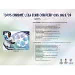 2023/24 Topps UEFA Club Competitions Chrome Soccer Hobby 12 Box Case - Image 4