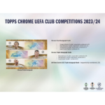2023/24 Topps UEFA Club Competitions Chrome Soccer Hobby 12 Box Case - Image 9