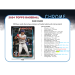 2024 Topps Chrome Baseball Hobby 12 Box Case - Image 4