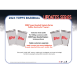 2024 Topps Update Series Baseball Hobby 12 Box Case - Image 7