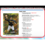 2024 Topps Chrome Update Series Baseball Hobby 6 Box Case - Image 7