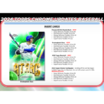 2024 Topps Chrome Update Series Baseball Hobby 6 Box Case - Image 8