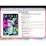 2024 Topps Chrome Update Series Baseball Hobby 6 Box Case - Image 10