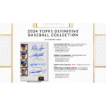 2024 Topps Definitive Baseball Hobby 2 Box Case - Image 7