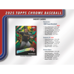 2025 Topps Chrome Baseball Jumbo 8 Box Case - Image 4