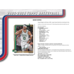 2025/26 Topps Basketball Hobby 12 Box Case - Image 4