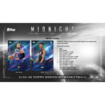 2025/26 Topps Midnight Basketball Hobby Box - Image 4