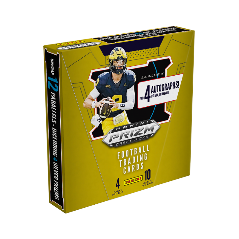 resizingforshopify-2024-09-23T141841.556 2024 Panini Prizm Draft Picks Collegiate Football Hobby 16 Box Case - Image 1