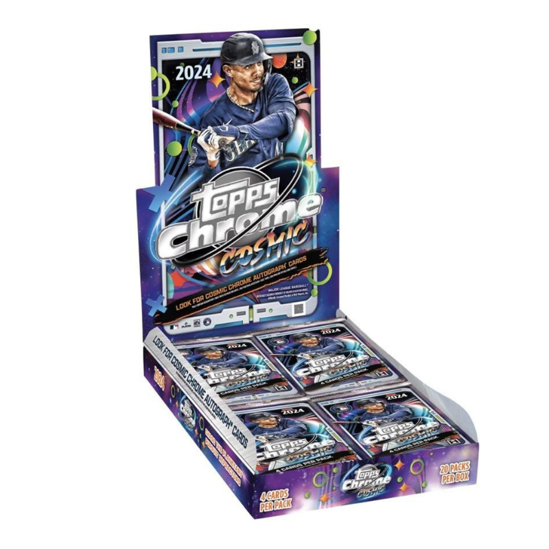 resizingforshopify-2024-10-07T152254.241 2024 Topps Cosmic Chrome Baseball Hobby Box - Image 1