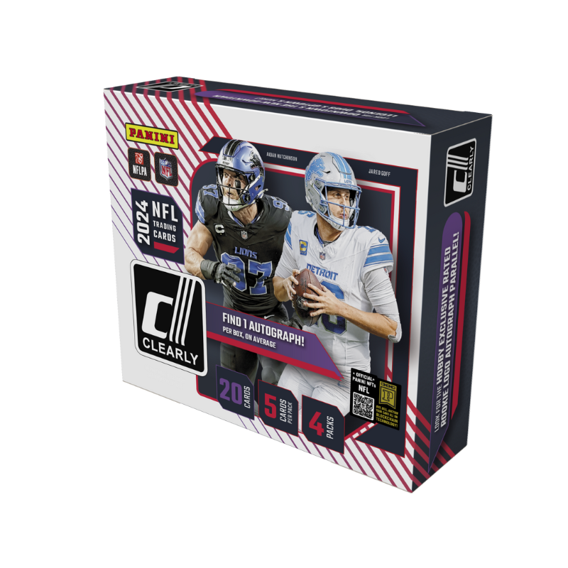 resizingforshopify-2025-01-13T134722.174_76d4ec17-82d1-4fa1-a534-b6567c0f97b0 2024 Panini Clearly Donruss Football Hobby Box - Image 1
