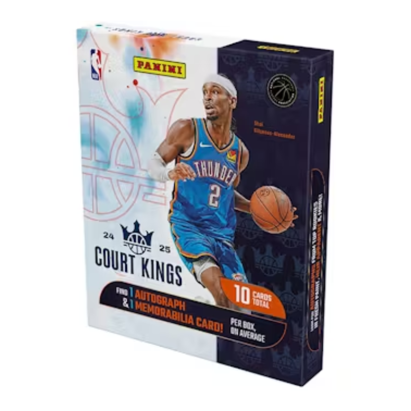 resizingforshopify-2025-02-21T114835.347 2024/25 Panini Court Kings Basketball Hobby 16 Box Case - Image 1