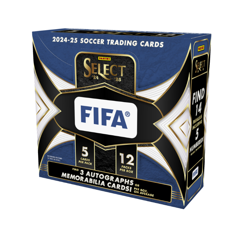 resizingforshopify-2025-05-27T124844.943 2024/25 Panini Select FIFA Soccer Hobby 12 Box Case - Image 1