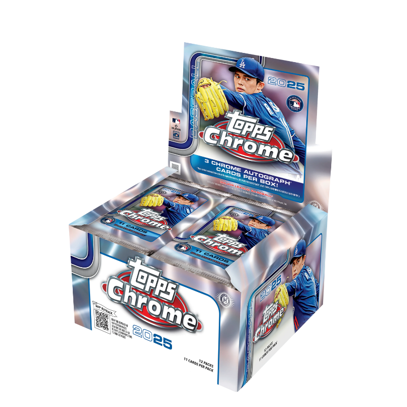 resizingforshopify-2025-07-17T132930.663 2025 Topps Chrome Baseball Jumbo 8 Box Case - Image 1