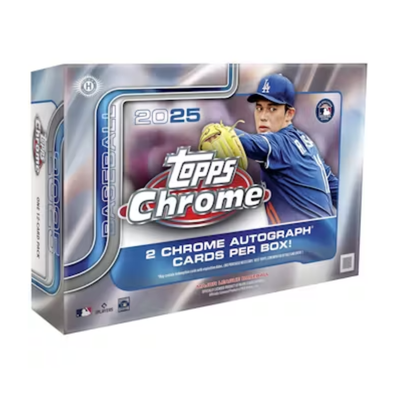 resizingforshopify-2025-07-17T144243.744 2025 Topps Chrome Baseball Breaker's Delight 6 Box Case - Image 1