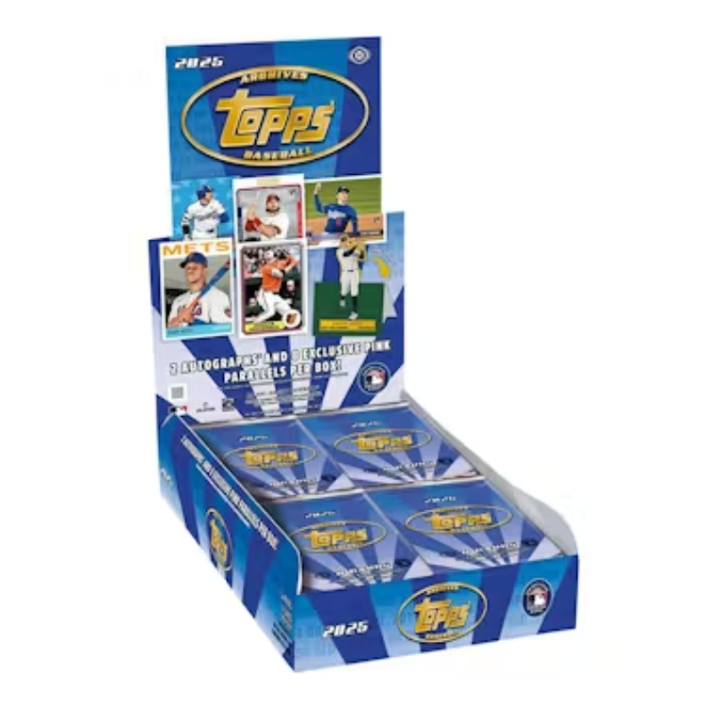 resizingforshopify-2025-12-04T161014.075 2025 Topps Archives Baseball Hobby 10 Box Case - Image 1
