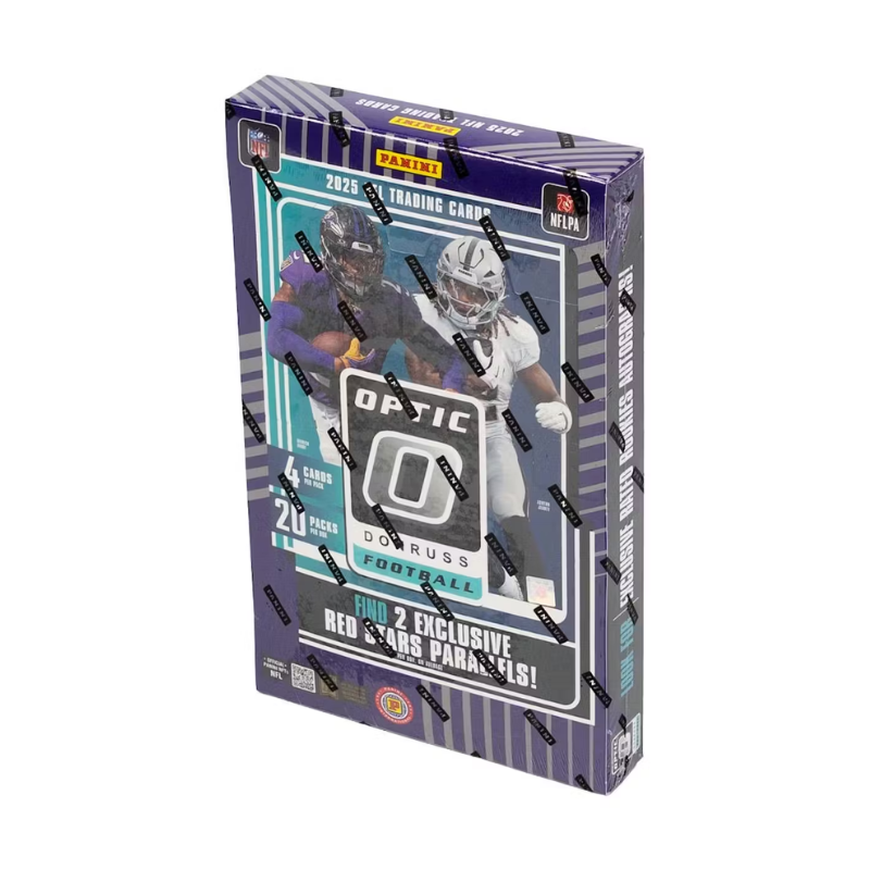 resizingforshopify-2026-03-10T134017.687 2025 Panini Donruss Optic Football Hobby International 12 Box Case - Image 1