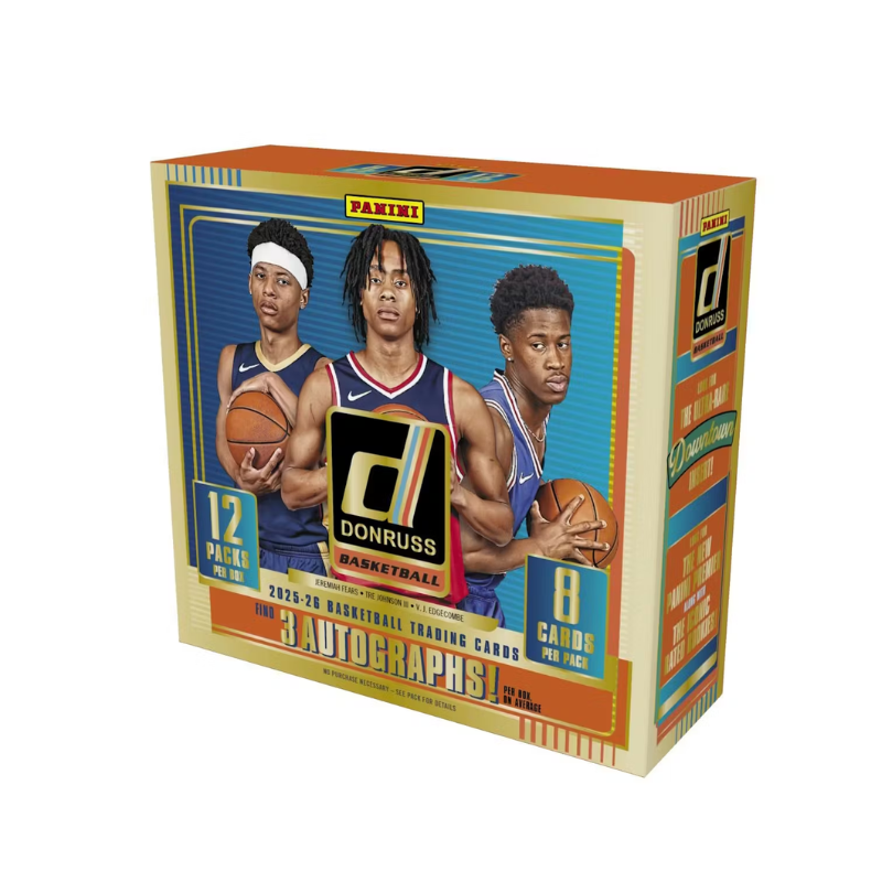 resizingforshopify-2026-04-23T161652.435 2025/26 Panini Donruss Basketball Hobby 16 Box Case - Image 1