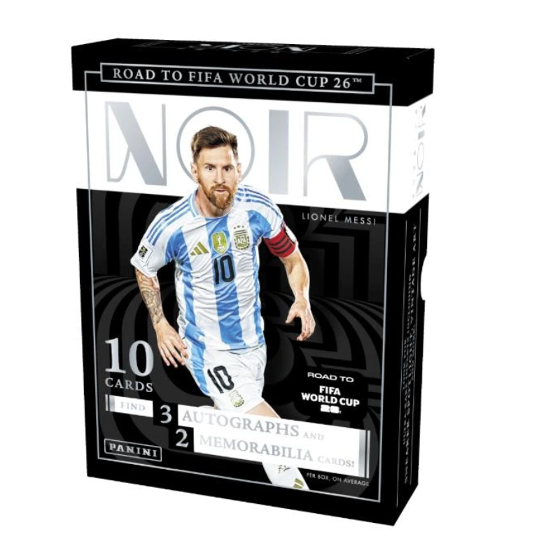 resizingforshopify-2026-05-04T151034.453_7eeb97ea-c8bd-40d0-a029-195b0d58cf6c 2025/26 Panini Noir Road to World Cup Soccer Hobby 3 Box Case - Image 1