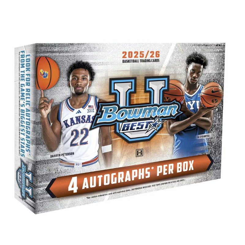 resizingforshopify-2026-05-04T152220.014 2025/26 Bowman University's Best Basketball Hobby Box - Image 1
