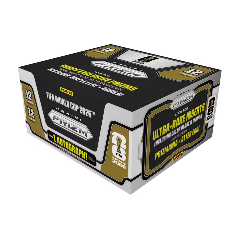 resizingforshopify-2026-05-28T125440.889 2026 Panini Prizm FIFA World Cup Soccer Hobby Box - Image 1